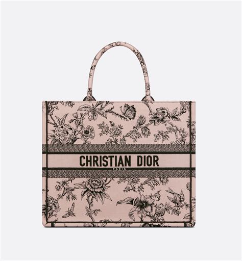 christian dior sac rose|inside Dior book tote.